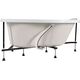 Купить Каркас сварной для акриловой ванны Aquanet Graciosa 150x90 L/R (243001) по цене 3327 руб., в Санкт-Петебруге в интернет магазине 100-Систем, а также дургие товары AQUANET из раздела Каркасы и Комплектующие для ванн