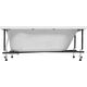 Купить Каркас сварной для акриловой ванны Aquanet Light 150x70 (242147) по цене 3174 руб., в Санкт-Петебруге в интернет магазине 100-Систем, а также дургие товары AQUANET из раздела Каркасы и Комплектующие для ванн