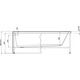 Купить Каркас сварной для акриловой ванны Aquanet Light 160x70 (242149) по цене 3248 руб., в Санкт-Петебруге в интернет магазине 100-Систем, а также дургие товары AQUANET из раздела Каркасы и Комплектующие для ванн