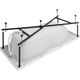 Купить Каркас сварной для акриловой ванны Aquanet Riviera 180x80 (230998) по цене 4251 руб., в Санкт-Петебруге в интернет магазине 100-Систем, а также дургие товары AQUANET из раздела Каркасы и Комплектующие для ванн