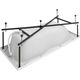 Купить Каркас сварной для акриловой ванны Aquanet Riviera 180x80 (230998) по цене 4251 руб., в Санкт-Петебруге в интернет магазине 100-Систем, а также дургие товары AQUANET из раздела Каркасы и Комплектующие для ванн