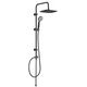 Купить Душевая стойка Aquanet Passion RC AF300-70-RC-B (af300-70-rc-b) по цене 7990 руб., в Санкт-Петебруге в интернет магазине 100-Систем, а также дургие товары AQUANET из раздела Душевые гарнитуры и Душевые стойки, системы, панели, гарнитуры