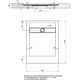 Купить Душевой поддон Aquanet Delight 120х90 черный (260112) по цене 37266 руб., в Санкт-Петебруге в интернет магазине 100-Систем, а также дургие товары AQUANET из раздела Прямоугольные и Душевые поддоны