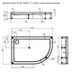 Купить Душевой поддон Aquanet GL180 120x80 L (265566) по цене 15908 руб., в Санкт-Петебруге в интернет магазине 100-Систем, а также дургие товары AQUANET из раздела Нестандартные и Душевые поддоны