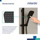 Купить Лейка для душа, черная матовая, 1F, Ideal Spa, Milardo, ILS1FBSM18 (ils1fbsm18) по цене 990 руб., в Санкт-Петебруге в интернет магазине 100-Систем, а также дургие товары MILARDO из раздела Лейки и Комплектующие для душа