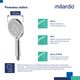 Купить Лейка для душа, 3F, Ideal Spa, Milardo, ILS3FCRM18 (ils3fcrm18) по цене 1490 руб., в Санкт-Петебруге в интернет магазине 100-Систем, а также дургие товары MILARDO из раздела Лейки и Комплектующие для душа