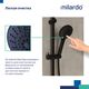 Купить Лейка для душа, черная матовая, 5F, Ideal Spa, Milardo, ILS5FBRM18 (ils5fbrm18) по цене 1190 руб., в Санкт-Петебруге в интернет магазине 100-Систем, а также дургие товары MILARDO из раздела Лейки и Комплектующие для душа