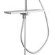 Купить Душевая стойка Aquanet Pragmatic S AF430-70-S-C, с полочкой (af430-70-s-c) по цене 9990 руб., в Санкт-Петебруге в интернет магазине 100-Систем, а также дургие товары AQUANET из раздела Душевые гарнитуры и Душевые стойки, системы, панели, гарнитуры