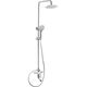 Купить Душевая стойка Aquanet Arctic R AF520-72-R-CW (af520-72-r-cw) по цене 21990 руб., в Санкт-Петебруге в интернет магазине 100-Систем, а также дургие товары AQUANET из раздела Душевые стойки и Душевые стойки, системы, панели, гарнитуры