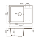 Купить Мойка Daisen 65T-WH Tetogranit/белый (4993514) по цене 23288 руб., в Санкт-Петебруге в интернет магазине 100-Систем, а также дургие товары Omoikiri из раздела Врезные мойки и Кухонные мойки