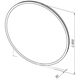 Купить Зеркало Оптима (Optima) D 800 LED (304264) (304264) по цене 13286 руб., в Санкт-Петебруге в интернет магазине 100-Систем, а также дургие товары AQUANET из раздела Зеркала и Мебель для ванной комнаты