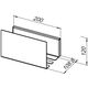 Купить Полка Aquanet Магнум 20x120 черная матовая (274190) по цене 1911 руб., в Санкт-Петебруге в интернет магазине 100-Систем, а также дургие товары AQUANET из раздела Деревянные полки и Полки для ванной комнаты