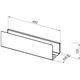 Купить Полка Aquanet Магнум 40x12 черная матовая (274188) по цене 2474 руб., в Санкт-Петебруге в интернет магазине 100-Систем, а также дургие товары AQUANET из раздела Деревянные полки и Полки для ванной комнаты