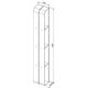 Купить Полка Aquanet Магнум H 15x100 белая матовая, вертикальная (326460) по цене 9463 руб., в Санкт-Петебруге в интернет магазине 100-Систем, а также дургие товары AQUANET из раздела Деревянные полки и Полки для ванной комнаты