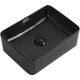 Купить Раковина Aquanet Perfect-1-MB 40,5 черный матовый (perfect-1-mb) по цене 13400 руб., в Санкт-Петебруге в интернет магазине 100-Систем, а также дургие товары AQUANET из раздела Накладные раковины и Раковины и пьедесталы