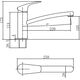 Купить Смеситель для кухни Aquanet Static AF330-40C (af330-40c) по цене 5990 руб., в Санкт-Петебруге в интернет магазине 100-Систем, а также дургие товары AQUANET из раздела Рычажные смесители и Смесители для кухни