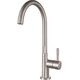 Купить Смеситель для кухни Aquanet Steel AF210-41S (af210-41s) по цене 8990 руб., в Санкт-Петебруге в интернет магазине 100-Систем, а также дургие товары AQUANET из раздела Рычажные смесители и Смесители для кухни