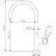 Купить Смеситель для кухни Aquanet Steel AF210-41S (af210-41s) по цене 8990 руб., в Санкт-Петебруге в интернет магазине 100-Систем, а также дургие товары AQUANET из раздела Рычажные смесители и Смесители для кухни