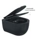Купить Унитаз BERGES подвесной VENTAS Black Rimless 49 см, сиденье дюропласт Ventas Slim SO, микролифт, быстросъём (082136) по цене 28990 руб., в Санкт-Петебруге в интернет магазине 100-Систем, а также дургие товары BERGES из раздела Унитазы подвесные и Унитазы