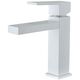 Купить Смеситель для раковины Aquanet Blanco AF420-10W (af420-10w) по цене 9340 руб., в Санкт-Петебруге в интернет магазине 100-Систем, а также дургие товары AQUANET из раздела Рычажные смесители и Смесители для раковины