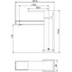 Купить Смеситель для раковины Aquanet Blanco AF420-10W (af420-10w) по цене 9340 руб., в Санкт-Петебруге в интернет магазине 100-Систем, а также дургие товары AQUANET из раздела Рычажные смесители и Смесители для раковины