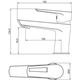 Купить Смеситель для раковины Aquanet Logic AF320-10С (af320-10с) по цене 4490 руб., в Санкт-Петебруге в интернет магазине 100-Систем, а также дургие товары AQUANET из раздела Рычажные смесители и Смесители для раковины