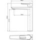 Купить Смеситель для раковины Aquanet Logic AF320-11С (af320-11с) по цене 8990 руб., в Санкт-Петебруге в интернет магазине 100-Систем, а также дургие товары AQUANET из раздела Рычажные смесители и Смесители для раковины