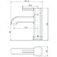 Купить Смеситель для раковины Aquanet Minima AF130-10C (af130-10c) по цене 4170 руб., в Санкт-Петебруге в интернет магазине 100-Систем, а также дургие товары AQUANET из раздела Рычажные смесители и Смесители для раковины