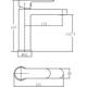 Купить Смеситель для раковины Aquanet Passion AF300-10B (af300-10b) по цене 4216 руб., в Санкт-Петебруге в интернет магазине 100-Систем, а также дургие товары AQUANET из раздела Рычажные смесители и Смесители для раковины
