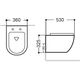 Купить Унитаз подвесной Aquanet Rimless Cetus 2.0 W LX-1901С (cetus 2.0 w mb) по цене 32330 руб., в Санкт-Петебруге в интернет магазине 100-Систем, а также дургие товары AQUANET из раздела Унитазы подвесные и Унитазы