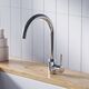 Купить D3007000 Logic кухонный смеситель поворотный, хром (d3007000) по цене 3390 руб., в Санкт-Петебруге в интернет магазине 100-Систем, а также дургие товары Dorff из раздела Рычажные смесители и Смесители для кухни