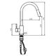 Купить D3007533 Logic Кухонный смеситель с вытягивающимся изливом, белый (d3007533) по цене 5290 руб., в Санкт-Петебруге в интернет магазине 100-Систем, а также дургие товары Dorff из раздела Рычажные смесители и Смесители для кухни