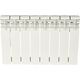 Купить ROMMER Profi BM 350 (BI350-80-80-130) 8 секций радиатор биметаллический (RAL9016) (rbm-1210-035008) по цене 6487 руб., в Санкт-Петебруге в интернет магазине 100-Систем, а также дургие товары ROMMER из раздела Биметаллические радиаторы и Радиаторы