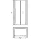 Купить Душевая дверь LEGOS LS-4 900 (062028) по цене 31990 руб., в Санкт-Петебруге в интернет магазине 100-Систем, а также дургие товары BERGES из раздела Душевые двери и Душевые двери, перегородки