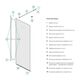 Купить Душевая перегородка Walk In, матовый белый, 100x195, Slide, IDDIS, SLI8WS0i23 (sli8ws0i23) по цене 15100 руб., в Санкт-Петебруге в интернет магазине 100-Систем, а также дургие товары IDDIS из раздела Душевые перегородки и Душевые двери, перегородки