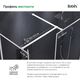 Купить Душевая перегородка Walk In, матовый белый, 120x195, Slide, IDDIS, SLI8WS2i23 (sli8ws2i23) по цене 18900 руб., в Санкт-Петебруге в интернет магазине 100-Систем, а также дургие товары IDDIS из раздела Душевые перегородки и Душевые двери, перегородки
