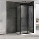 Купить Душевой уголок ABBER Schwarzer Diamant AG30100B5-S100B5 (ag30100b5-s100b5) по цене 37170 руб., в Санкт-Петебруге в интернет магазине 100-Систем, а также дургие товары ABBER из раздела Душевые ограждения и Душевые кабины и ограждения