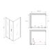 Купить Душевой уголок ABBER Sonnenstrand AG07120B-S75B (ag07120b-s75b) по цене 50274 руб., в Санкт-Петебруге в интернет магазине 100-Систем, а также дургие товары ABBER из раздела Душевые ограждения и Душевые кабины и ограждения