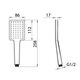Купить Лейка для душа, белая матовая, Slide, IDDIS, SLI1F0Wi18 (sli1f0wi18) по цене 1270 руб., в Санкт-Петебруге в интернет магазине 100-Систем, а также дургие товары IDDIS из раздела Лейки и Комплектующие для душа