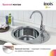 Купить Мойка, нерж. сталь, полир., 600*470, Suno S, IDDIS, SUN60PDi77 (sun60pdi77) по цене 3500 руб., в Санкт-Петебруге в интернет магазине 100-Систем, а также дургие товары IDDIS из раздела Врезные мойки и Кухонные мойки