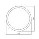 Купить Зеркало ABBER Mond AG6202S-0.65 с подсветкой, сенсорный выключатель, диммер (ag6202s-0.65) по цене 9000 руб., в Санкт-Петебруге в интернет магазине 100-Систем, а также дургие товары ABBER из раздела Зеркала и Мебель для ванной комнаты