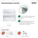 Купить Тумба подвесная с ящиком, белая, 60 см, Esper, IDDIS, ESP60W0i95. Подходит ум. 4506000i28 (esp60w0i95) по цене 7600 руб., в Санкт-Петебруге в интернет магазине 100-Систем, а также дургие товары IDDIS из раздела Тумбы под раковину и Мебель для ванной комнаты