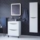 Купить Тумба с умывальником, напольная, 60 см, белая, Cloud, IDDIS, CLO60WFi95K (clo60wfi95k) по цене 34980 руб., в Санкт-Петебруге в интернет магазине 100-Систем, а также дургие товары IDDIS из раздела Тумбы с умывальником и Мебель для ванной комнаты