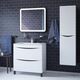 Купить Тумба с умывальником, напольная, 80 см, белая, Cloud, IDDIS, CLO80WFi95K (clo80wfi95k) по цене 39480 руб., в Санкт-Петебруге в интернет магазине 100-Систем, а также дургие товары IDDIS из раздела Тумбы с умывальником и Мебель для ванной комнаты