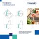 Купить Смеситель для кухни, белый матовый, Meal, Milardo, M01WTJ0M05 (m01wtj0m05) по цене 2600 руб., в Санкт-Петебруге в интернет магазине 100-Систем, а также дургие товары MILARDO из раздела Рычажные смесители и Смесители для кухни