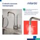 Купить Смеситель для кухни, глянцевый хром, Poli, Milardo, POLSBL0M05 (polsbl0m05) по цене 3390 руб., в Санкт-Петебруге в интернет магазине 100-Систем, а также дургие товары MILARDO из раздела Рычажные смесители и Смесители для кухни