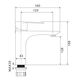 Купить Смеситель для раковины RAY, RAY11-210 (ray11-210) по цене 4290 руб., в Санкт-Петебруге в интернет магазине 100-Систем, а также дургие товары Wesnaart из раздела Рычажные смесители и Смесители для раковины