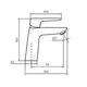 Купить D40102122 Prime new смеситель для умывальника, черный (d40102122) по цене 5590 руб., в Санкт-Петебруге в интернет магазине 100-Систем, а также дургие товары Dorff из раздела Рычажные смесители и Смесители для раковины