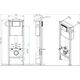Купить Комплект CARINA XL CO DPL EO slim инсталляция VECTOR кнопка CORNER пластик хром глянцевый (64441) по цене 25490 руб., в Санкт-Петебруге в интернет магазине 100-Систем, а также дургие товары CERSANIT из раздела Готовые решения и Инсталляции