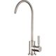 Купить Кран для фильтра Aquanet Steel AF210-91S (af210-91s) по цене 3490 руб., в Санкт-Петебруге в интернет магазине 100-Систем, а также дургие товары AQUANET из раздела Краны для фильтра питьевой воды и Водоочистка